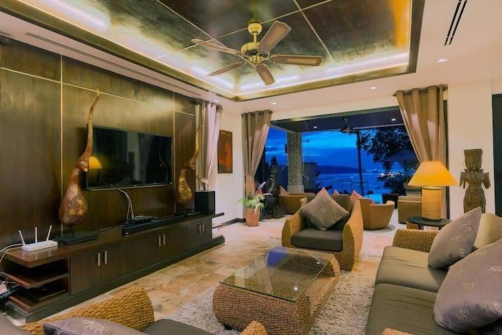 Patong Seaview Villa芭东一线海景豪华6卧别墅 3晚免费接机 女佣管家服务 早餐 Exterior photo