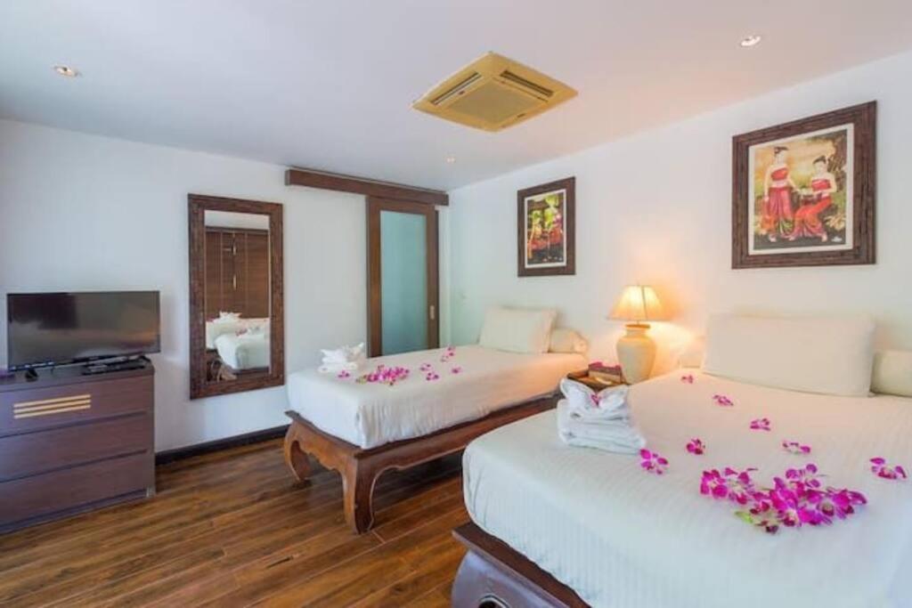 Patong Seaview Villa芭东一线海景豪华6卧别墅 3晚免费接机 女佣管家服务 早餐 Exterior photo