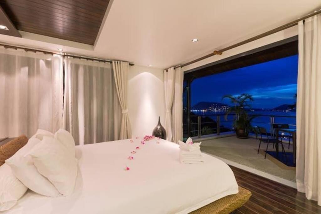 Patong Seaview Villa芭东一线海景豪华6卧别墅 3晚免费接机 女佣管家服务 早餐 Exterior photo