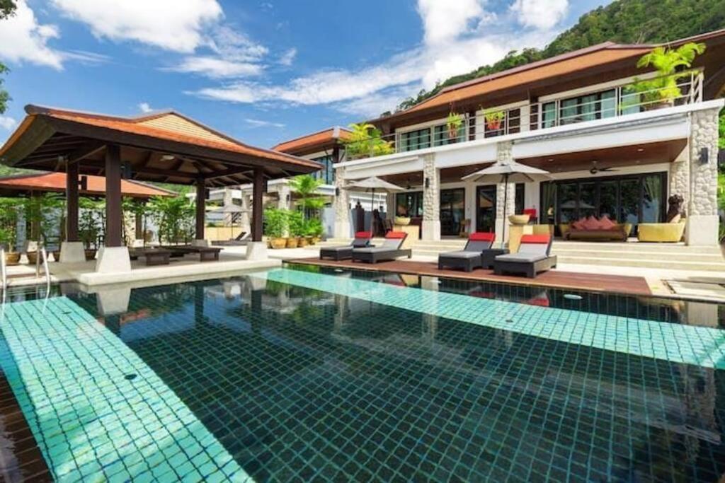 Patong Seaview Villa芭东一线海景豪华6卧别墅 3晚免费接机 女佣管家服务 早餐 Exterior photo