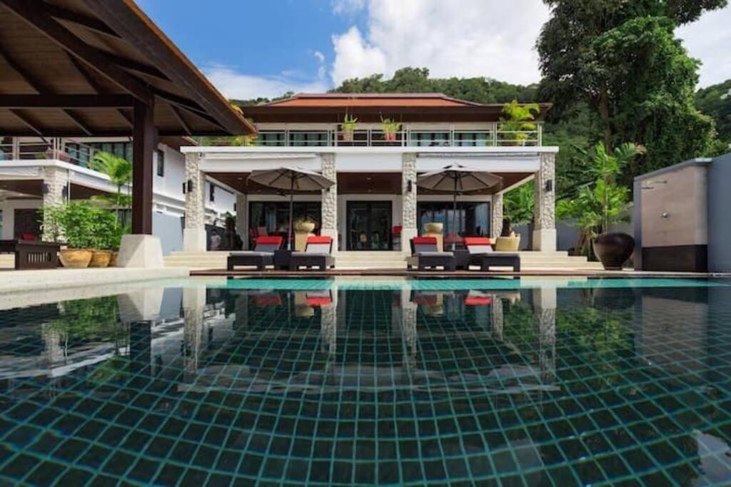 Patong Seaview Villa芭东一线海景豪华6卧别墅 3晚免费接机 女佣管家服务 早餐 Exterior photo